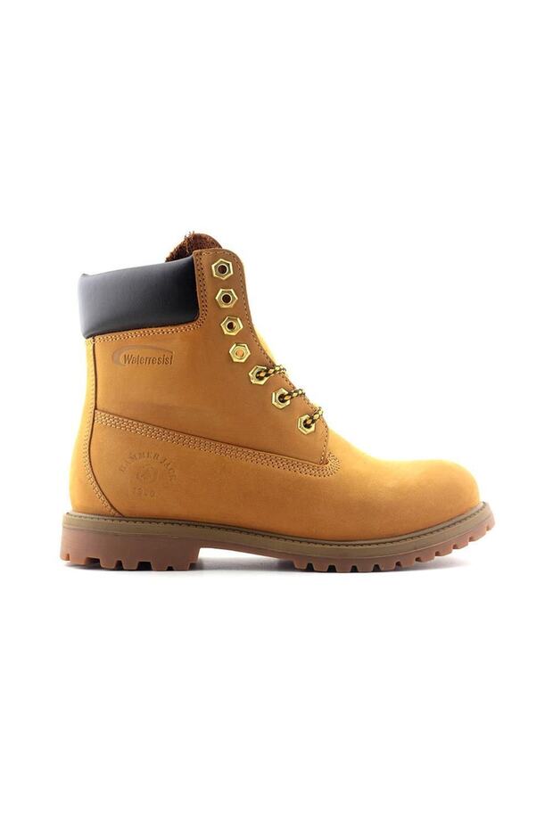 1101 G Waterresist Leather Unisex Boots Cat Yellow Nubuck
