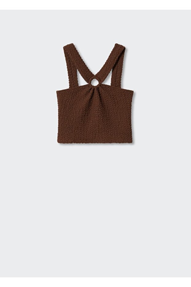 Dokulu Cropped Bluz - 3