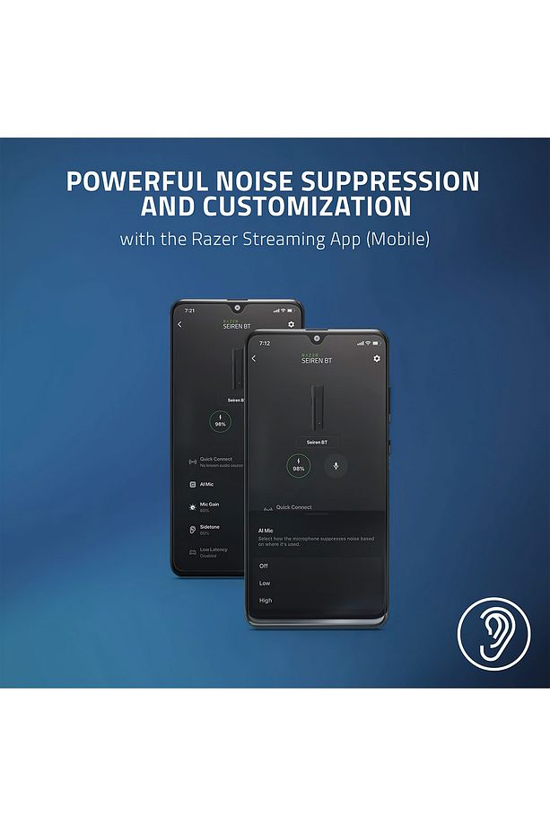 Seiren Bt Bluetooth Kablosuz Android Cihazlar Mobil/pc Vlog Kaydı Klipsli Tasarım Yaka Mikrofonu - 7