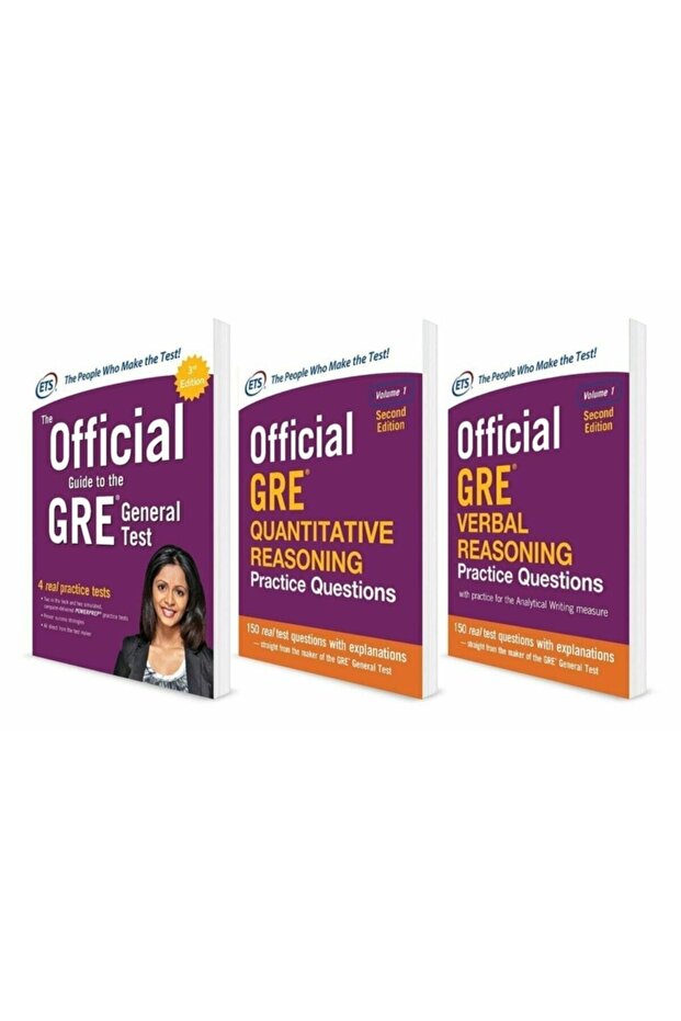 Ets Official Gre Super Power Pack ( The Official Guide + Quantitative Reasoning + Verbal Reasoning ) - 1