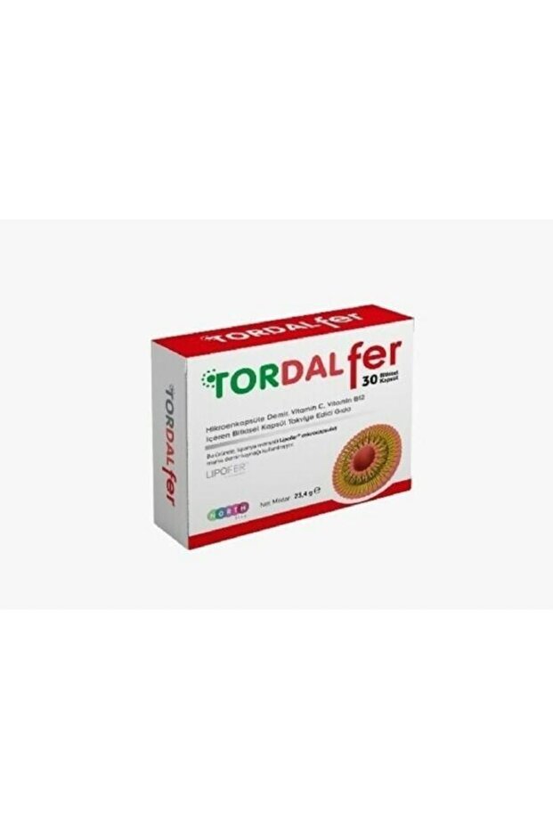 Tordal Fer 30 Capsules