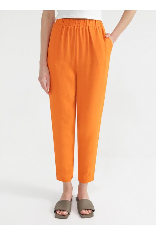 Pantolon, 42, Turuncu - 3