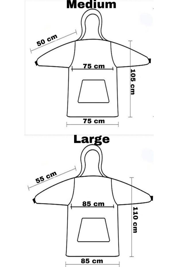 Wellsoft Giyilebilir Battaniye - 9