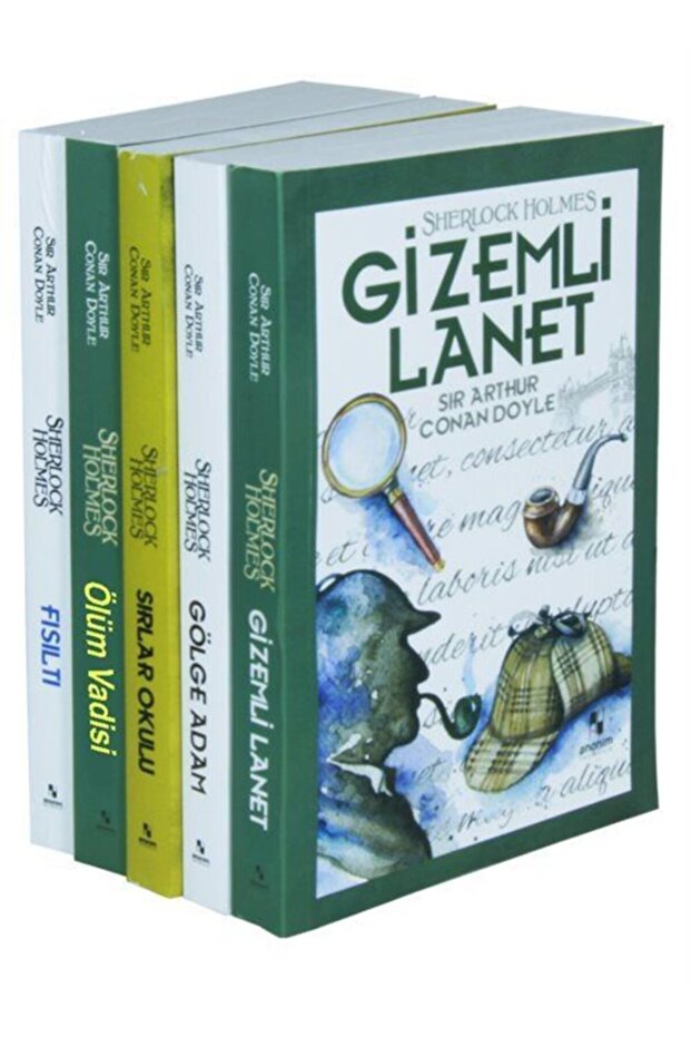 Sherlock Holmes Kitapları Tam Metin 5 Kitap Set Sir Arthur Conan Doyle