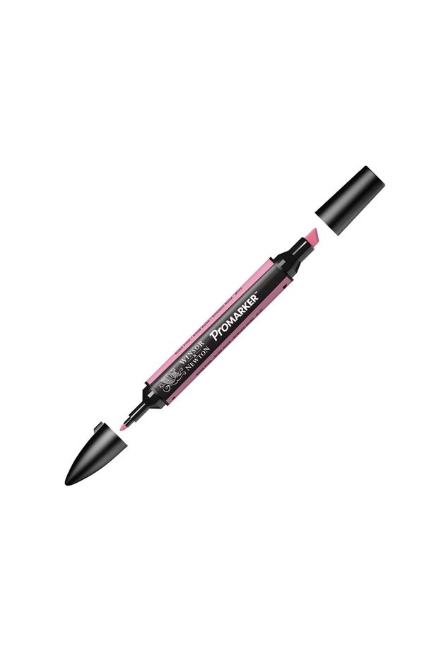 Promarker Double Ended Alcohol Based Graphic Drawing Pen Rose Pink 168 (M727)