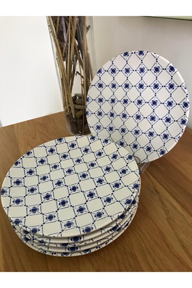 20 Cm Pasta Tabağı 6 Adet - 1