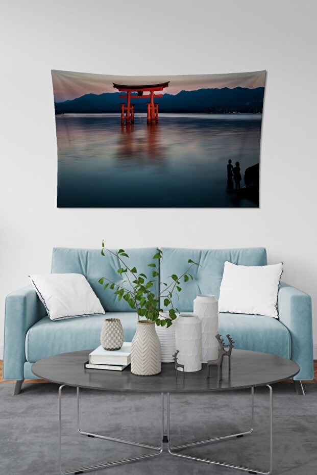 Far East Lake Wall Cover Rug 70x100 Cm