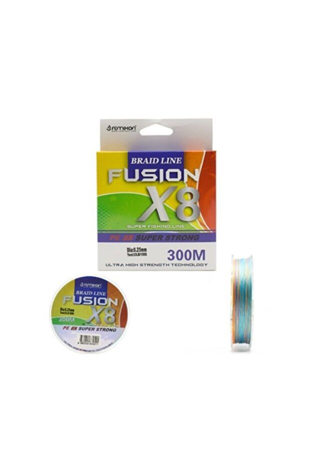 Fusion 300 m X8 Multi Color Ip Fishing Line