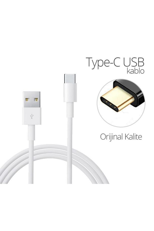 Xiaomi Uyumlu Type C Şarj Ve Data Kablosu Yüksek Hızlı Şarj Kablosu Data Kablosu Type C Kablo - 5