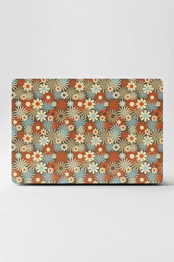 Laptop Sticker Kaplama Notebook Macbook Uyumlu Çiçekler - 1