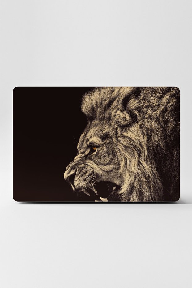 Laptop Sticker Kaplama Notebook Macbook Aslan
