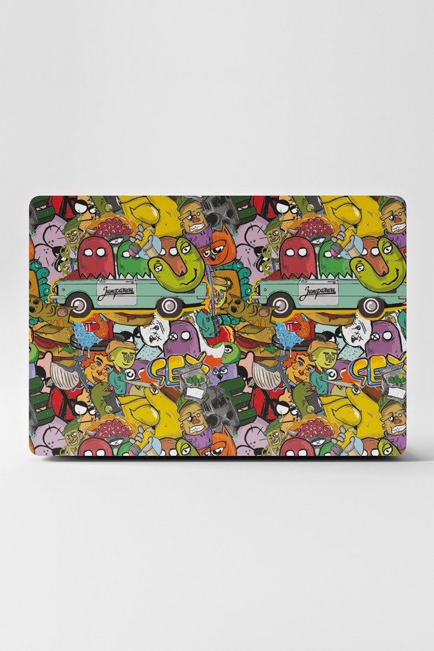 Laptop Sticker Covering Notebook Macbook Stickerbomb