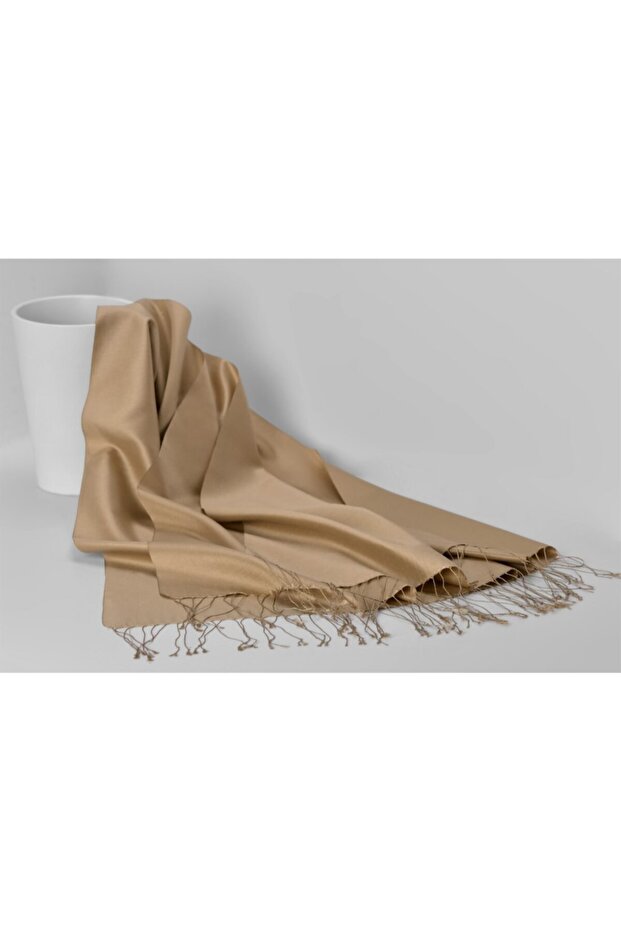%100 Ipek Dore Rengi Şal - 2