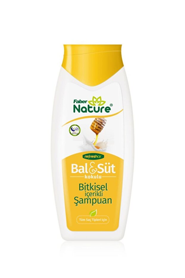 Herbal Shampoo with Honey and Milk Scent 400 ml Halal Certified