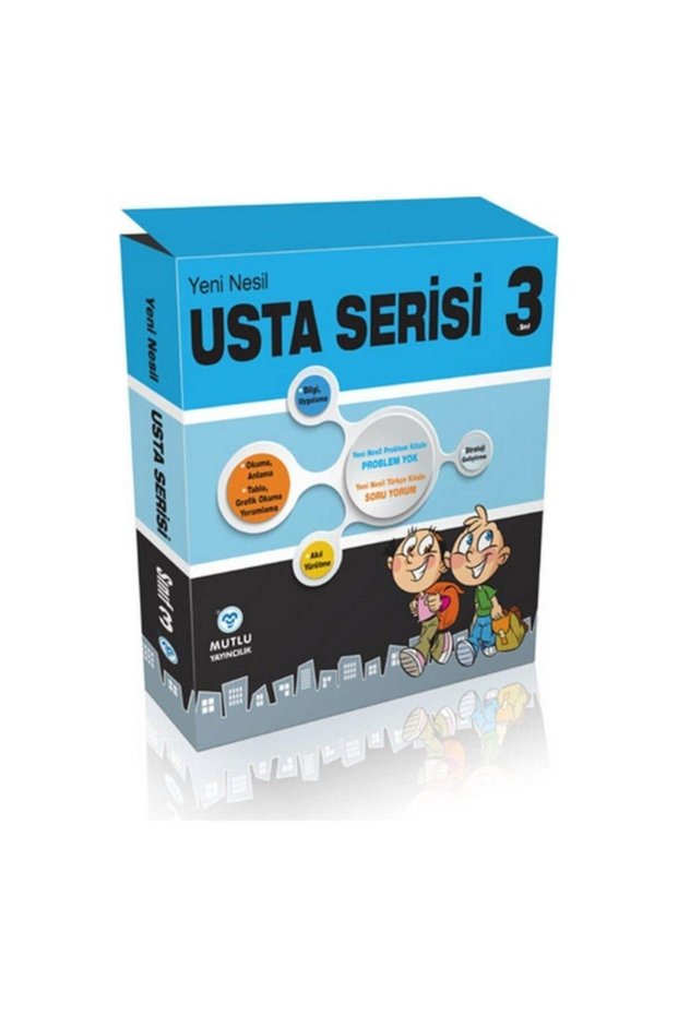 Mutlu 3.sınıf Usta Serisi(2 Kitap)