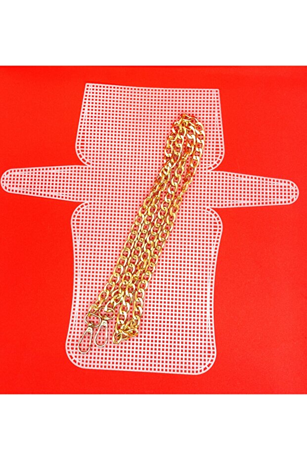Plastic Bag Canvas 16*34 Metal Bag Chain