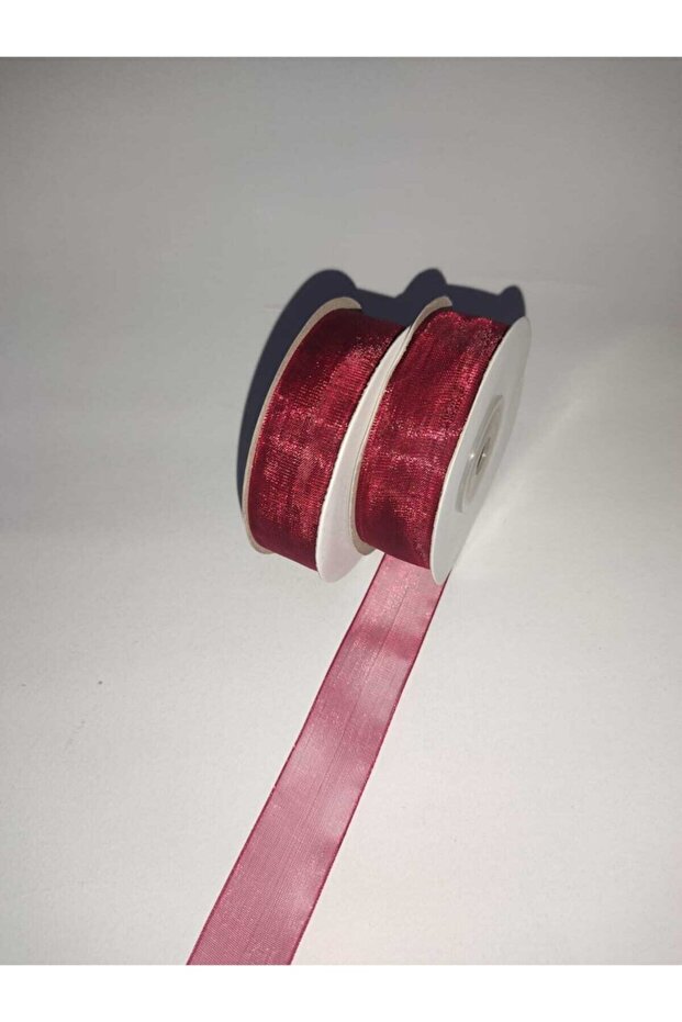 2 cm Organza Ribbon, Burgundy – Ribbon