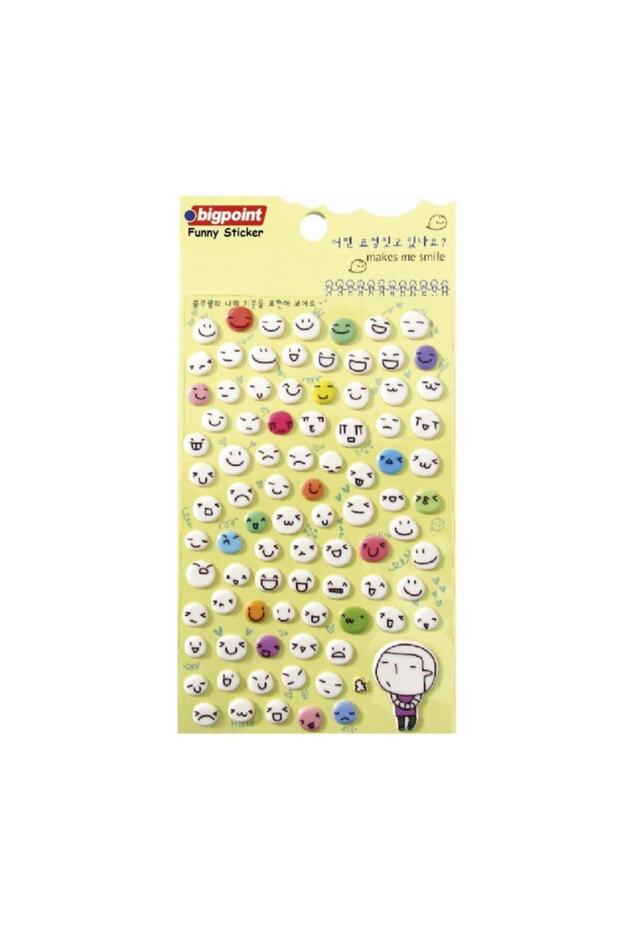 Stıcker Karısık Smıle - 1