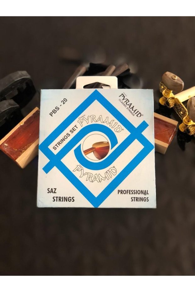 Pyramid 4 Pack 0.18 Short Handle Saz String Set