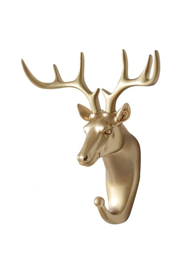 Geyik Boynuz Duvar Dekor  Askılık - 4