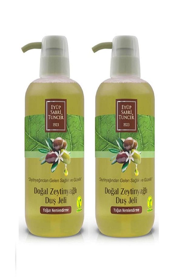 Doğal Zeytinyağlı Duş Jeli 600 ml x 2 adet - 1