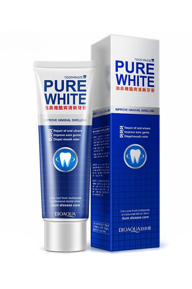Pure White Bitkisel Diş Macunu 120 Gr - 1