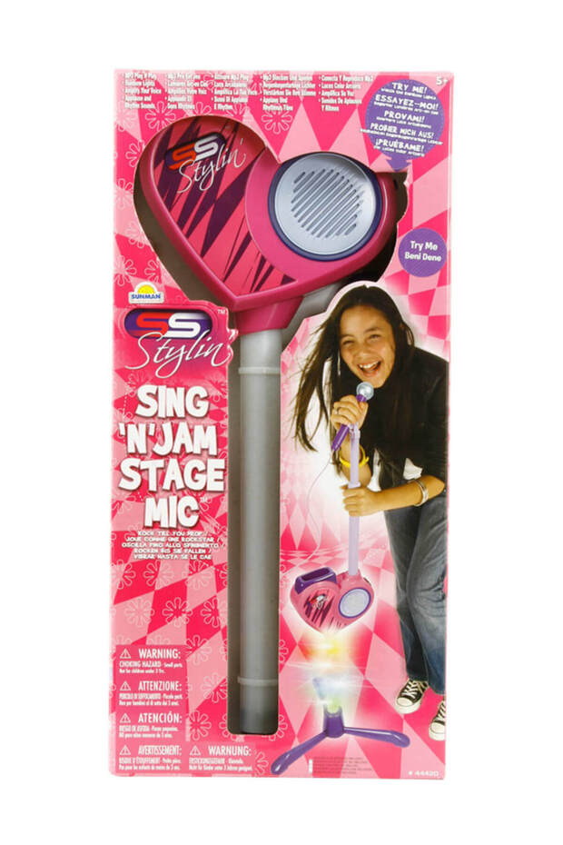 Pembe Mikrofon / - 1