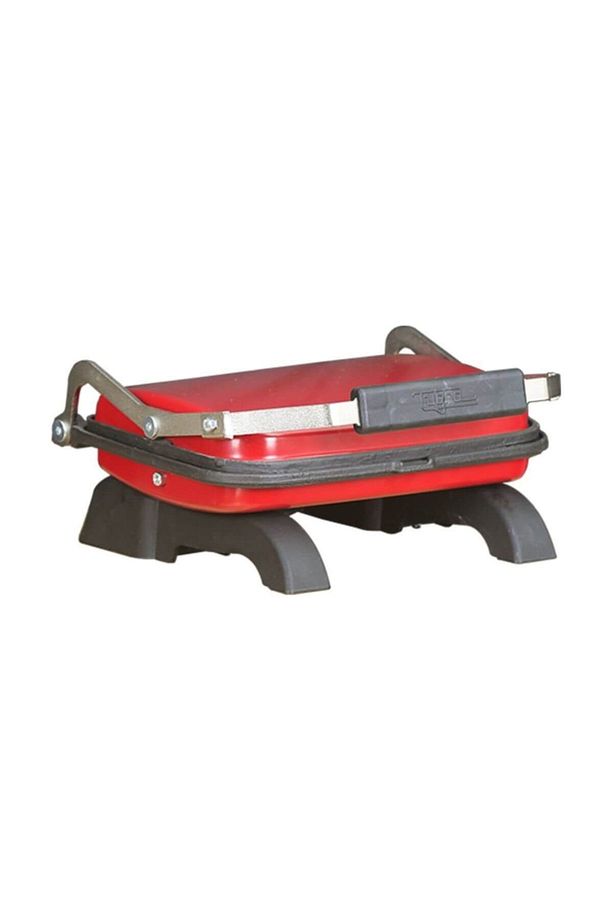 Döküm Ev Tipi Tost Makinesi Kırmızı - 1