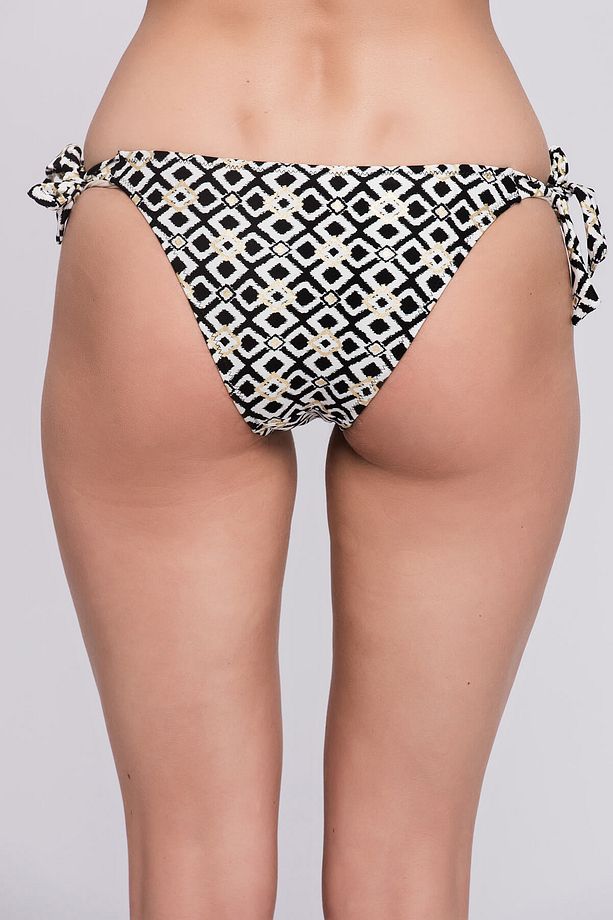 Kadın Desenli Bağcıklı Bikini Altı CSLD102033 - 2