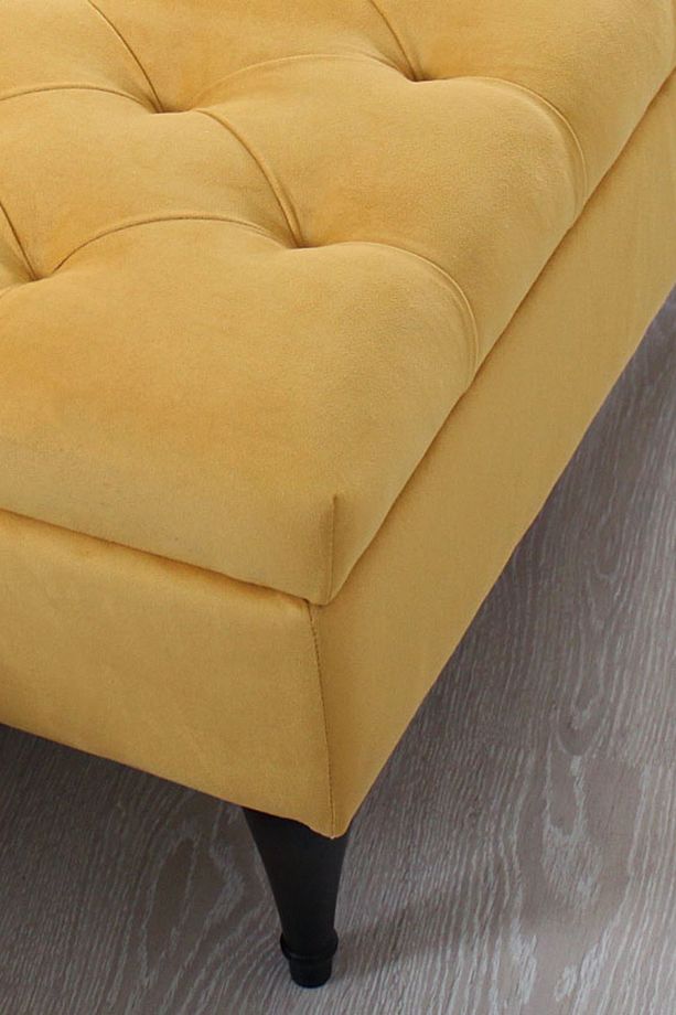 Maye Sandıklı Puf(SARI) - 3