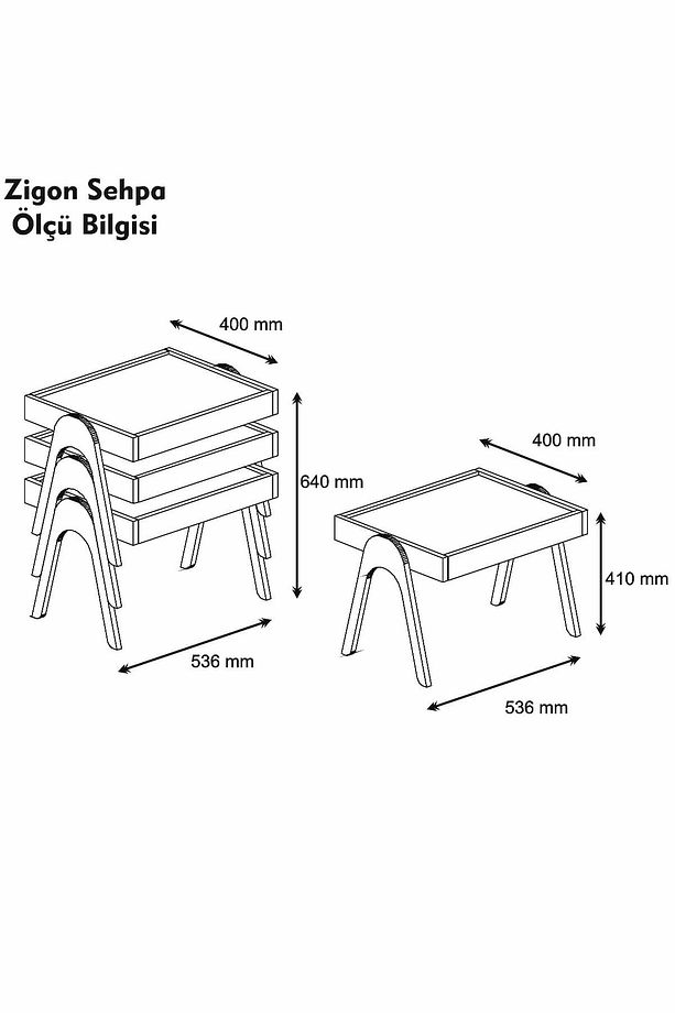 Roma Zigon Sehpa - 4