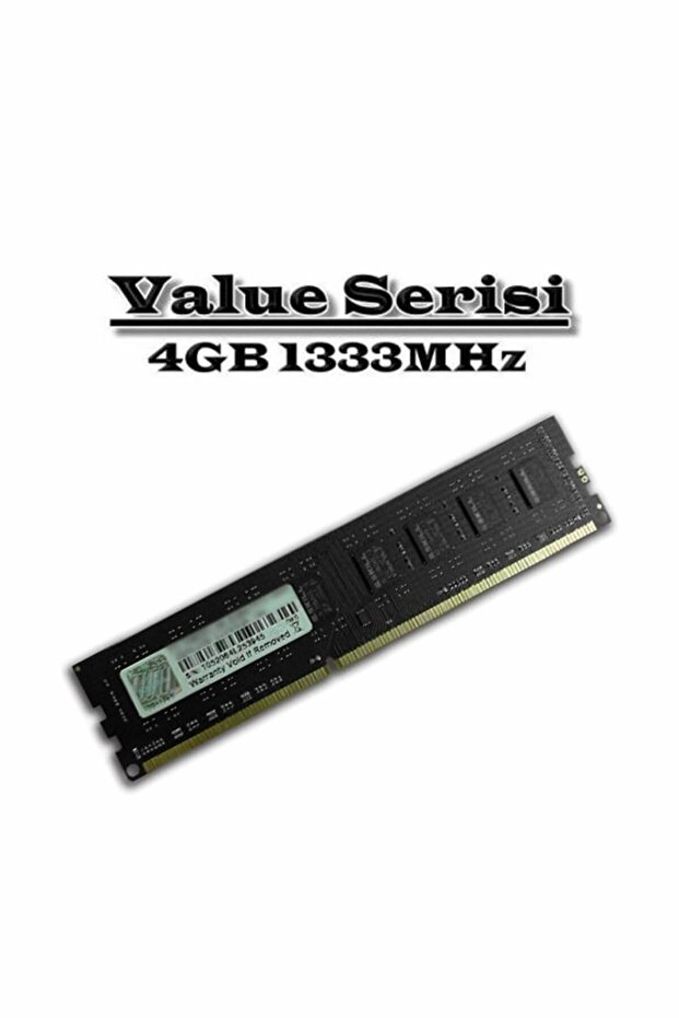 G.Skill Value 4GB Desktop Bellek (F3-1333C9S-4GNS) - 1
