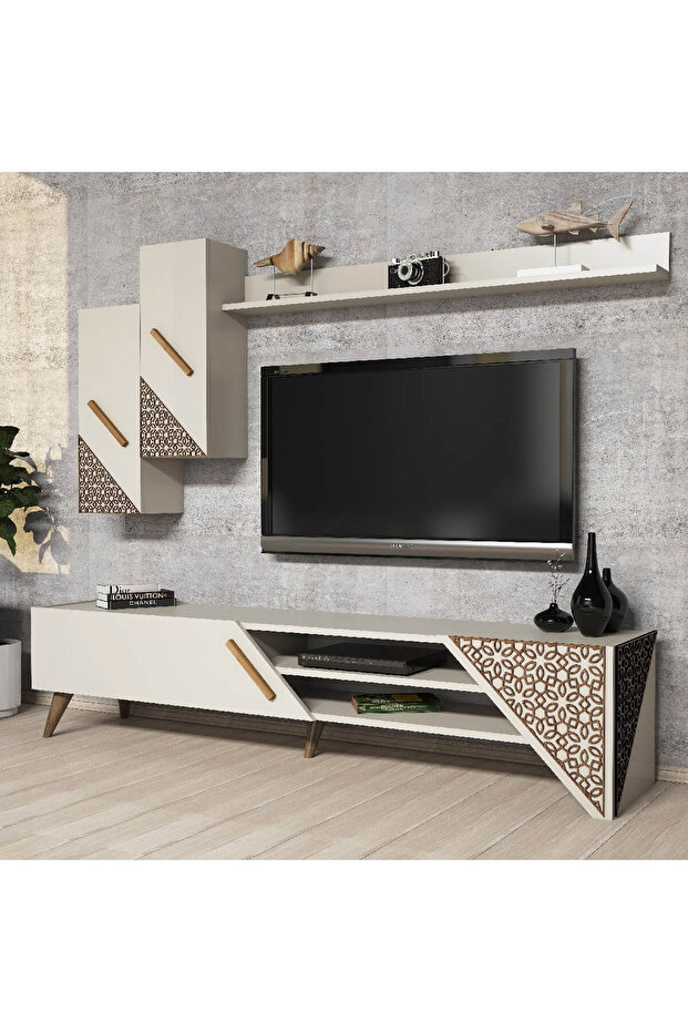 Beril Tv Ünitesi - Krem - 1