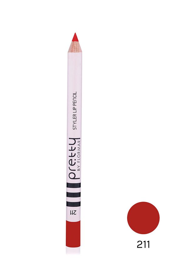 Dudak Kalemi - Pretty By Flormar Styler Lipliner 211 Scarlet 8690604469833 - 1