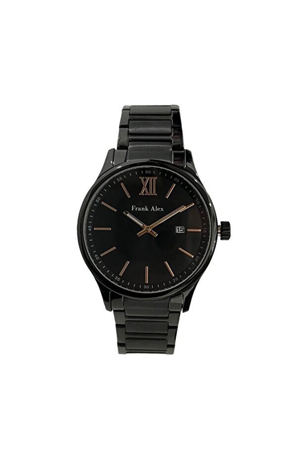 Çelik Kordon Takvimli Erkek Kol Saati - 1