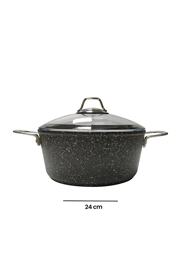Black Line Derin Tencere - 24 Cm - 4