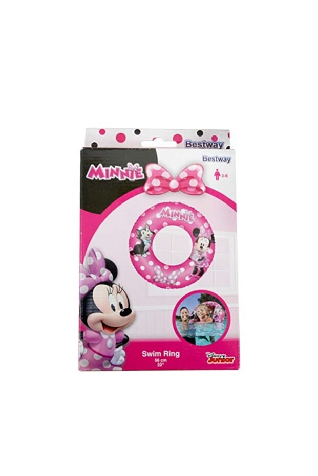 Minnie Mouse Pink Girl's Denim Bagel