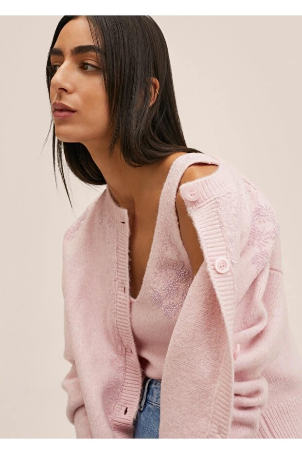 Boncuk Detaylı Üst - 5