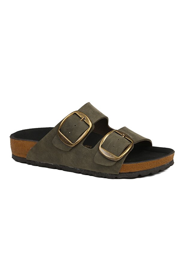 ®| PC-6958-3953 Khaki - Women's Slippers