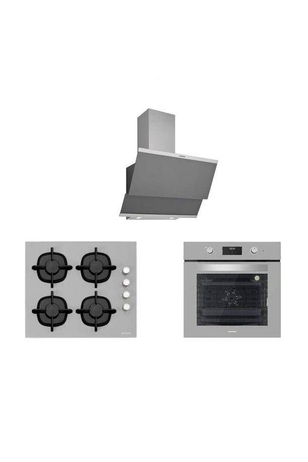 Gri Cam Ankastre Set Bo6502s02 - Cs5343s01 - 3420 Classy 60 - 1