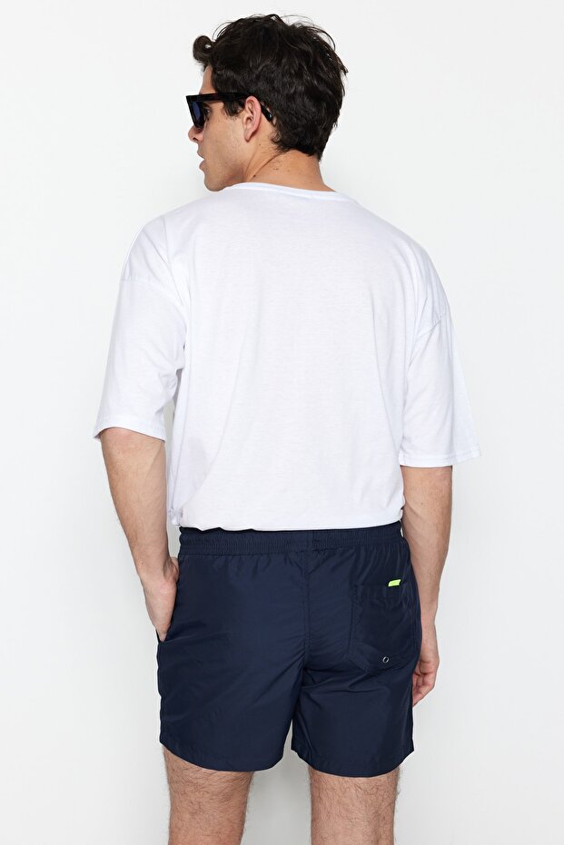 Lacivert Basic Standart Boy Mayo Deniz Şortu TMNSS20DS0023 - 5
