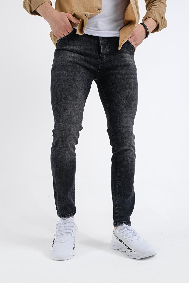 Wile Slim Fit Lycra Men's Jean Trousers
