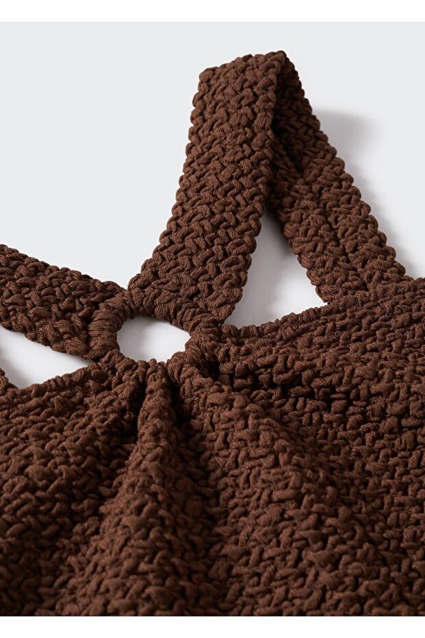 Dokulu Cropped Bluz - 5