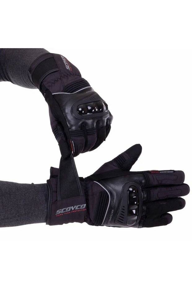 Mc82 Kışlık Korumalı Eldiven (siyah) - 3