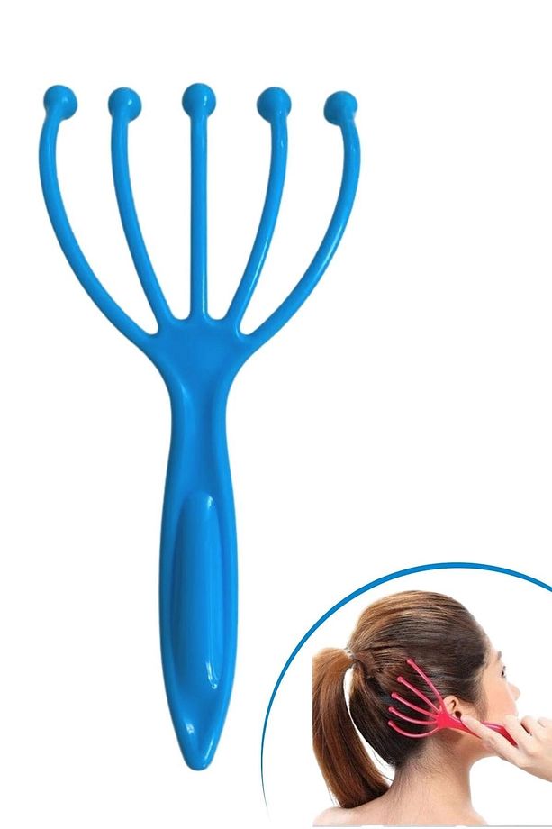 ® 5 Uçlu Bilyeli Baş Boyun Bacak Kol Masaj Aleti - 1