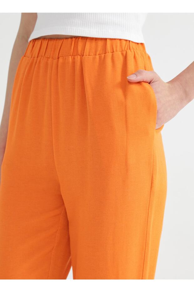 Pantolon, 42, Turuncu - 5