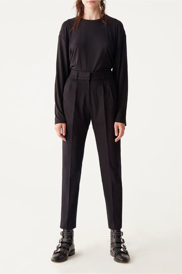 Uzun Kollu Modal Basic Tshirt - 3