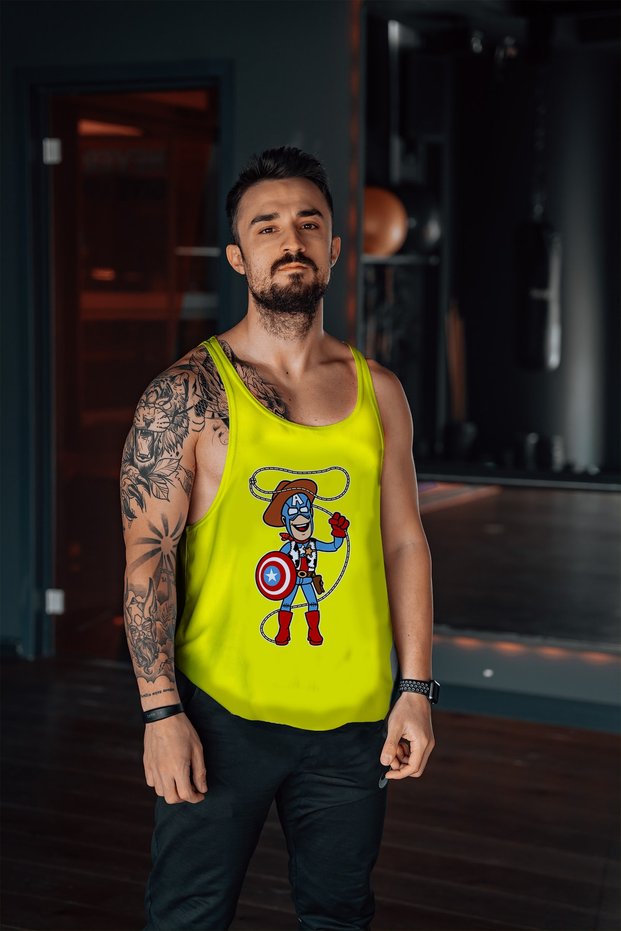 Captan Toy Gym Fitness Tank Top Athlete