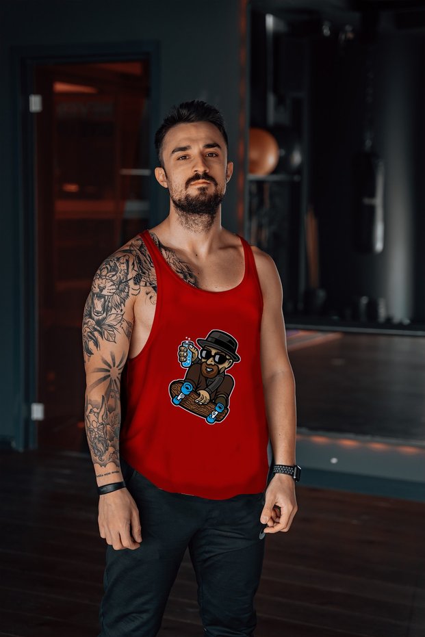 Breaking Bad Sky Gym Fitness Tank Top Athlete