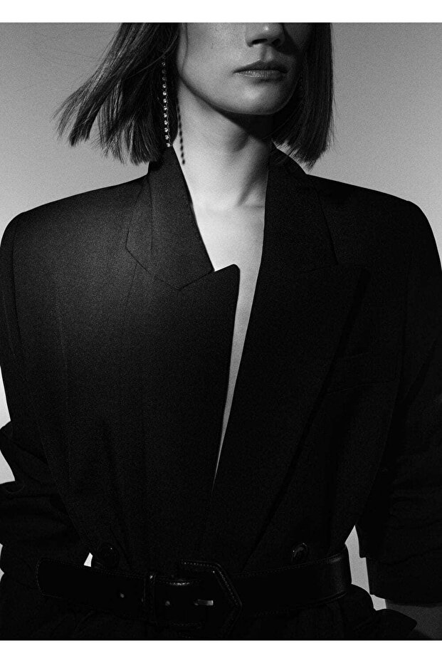 Yün Blazer Ceket - 8